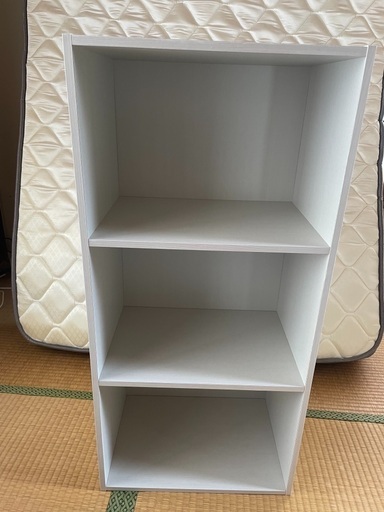 美品　カラーボックス　白　2個　14、15日のみ