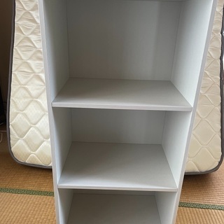 美品　カラーボックス　白　2個　14、15日のみ