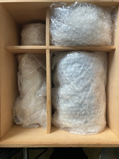 茶道具　鋳銅皆具　正晴造
