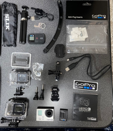 GoPro HERO3 Black Edition アクセサリー多数つき