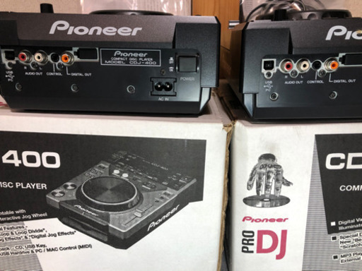 【決まりました】CDJ-400 2台セット