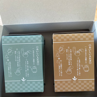 箱入り八女茶セットの画像