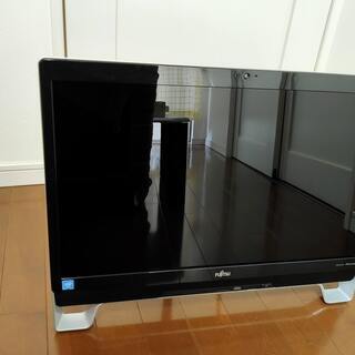 富士通製ディスプレイとパソコンの一体型パソコン（FMVF53XDB）