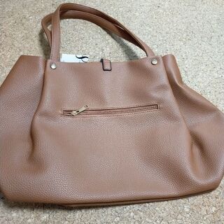 値下げ!【新品未使用品】lelotteのレザートートバック