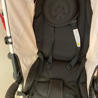 【受渡決定しました】グレコ　シティトレック　レッド　三輪ベビーカー　usedの画像