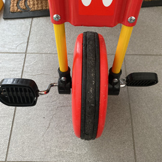 ミッキー＆ミニー 三輪車 西松屋の画像