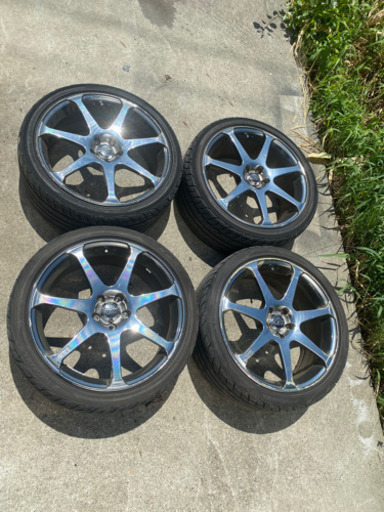 AVS モデル7 18インチ5穴PCD100 アルミホイール