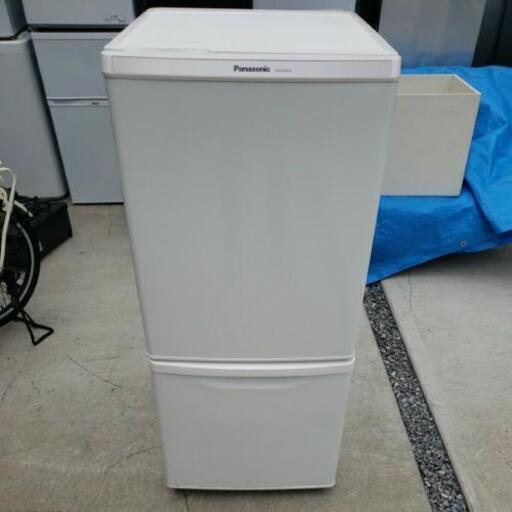 Panasonic パナソニック 2ドア ノンフロン冷凍冷蔵庫 138L NR-B146W-W ホワイト 直接引取大歓迎！