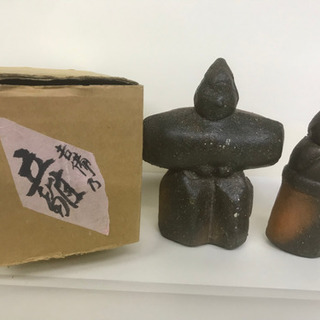 吉備乃立雛　焼き物　吉備中山焼　吉備の中山　雛人形の画像
