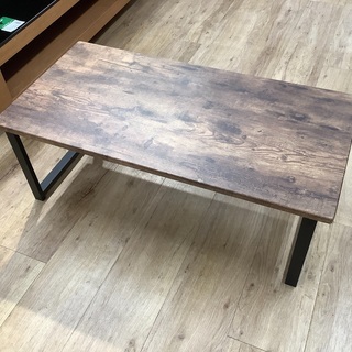 ウッド調ローテーブル（ブラウン）です。【トレファク東大阪店】