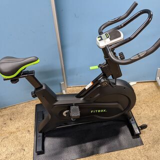 (売約済み)FITBOX スピンバイク FBX-002B 8段階マグネット負荷フィットネスバイク 極静音 自宅トレーニング エクササイズ