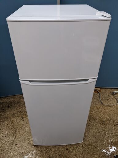 (売約済み)Haier ハイアール 冷蔵庫 JR-N130A 130L 2ドア 右開き 2018年製 ホワイト 動作良好