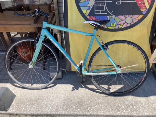 ジャンク 訳あり BIANCHI ビアンキ sport ROMA2 クロスバイク 自転車 改造品 現状販売