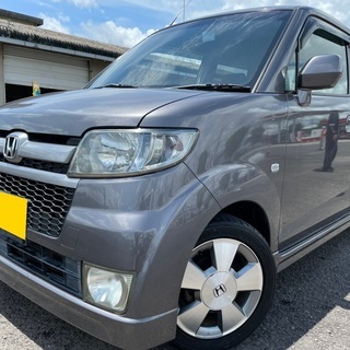 低走行☆分割可‼️車検2年付き！【名変代込み】ホンダ ゼストスポーツW☆低走行 8万キロ台☆HDDナビ付き☆走行中TV見れます☆ドライブレコーダー付き☆そのまま乗って帰れます！の画像
