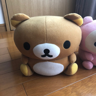 リラックマ　きのこイス　ミニチェアセット