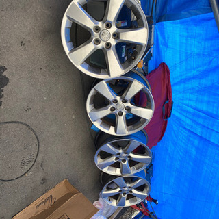 トヨタ　ハリアー　純正ホイール　18インチ　4本セット　7J 35