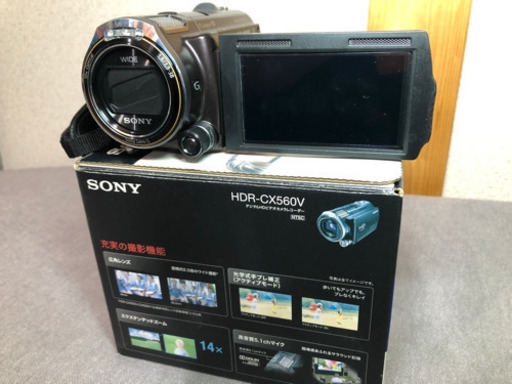 【決まりました】ハンディカム SONY CX-560V