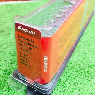 Snap-on 212SFMY ディープソケットセット【リライズ野田愛宕店】【店頭取引限定】【未使用】管理番号：ITBDRSH5WCT6の画像