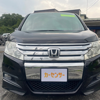 ★支払い総額65万円★車検令和5年7月まで　車検2年付き　ホンダ　ステップワゴン　スパーダS 程度良好　6万キロ台　ワンオーナー　左Pスラ　TV HDD 修復歴なしの画像