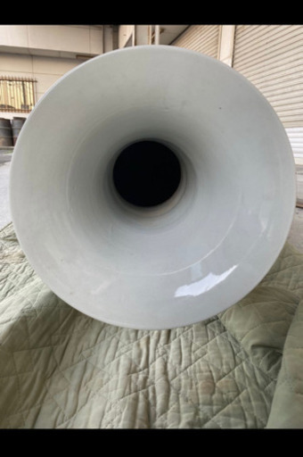 【景徳鎮】陶磁器 中国 山水 特大 壺 花瓶 色絵 レア 超希少 年代物 時代物 古美術 アンティーク 高さ約185cm
