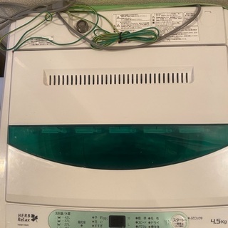 商談中【7月25日、31日のみ】2018年製　4.5Kg 洗濯機...