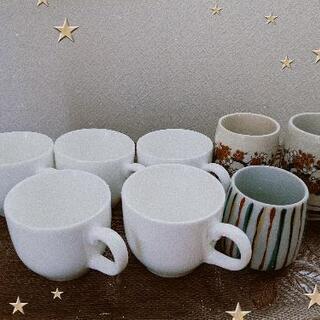 マグカップ5⃣☕&九谷焼湯呑み等3⃣🍵