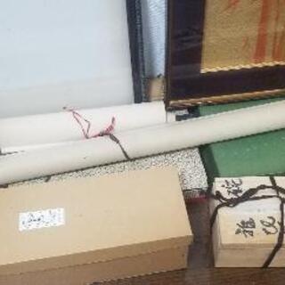 骨董品、版画、木画などさしあげます。