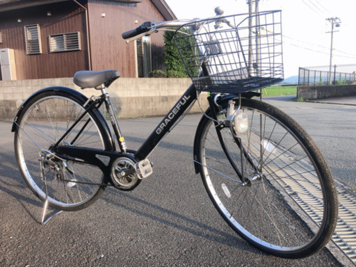 自転車　27インチ　Panasonic6段変速