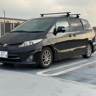 車検ロング‼️自動車税込み本革 エスティマ アエラス レザーパッケージ