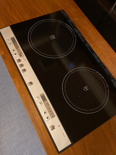 【激安家電】2口IH調理機（PPIT-2IH）パンパシフィック製