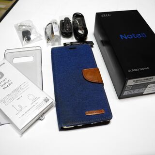美品です　Galaxy Note8　SCV37 ケース元箱付き ...