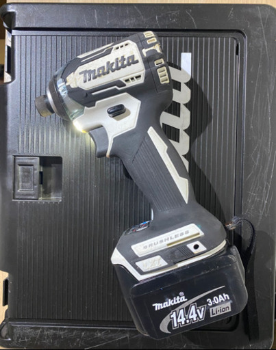 中古　マキタ　TD160D 14V  インパクトドライバ　白　フルセット