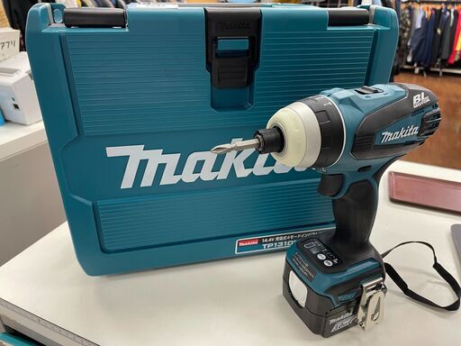 マキタ　インパクトドライバー　TP131DRFX　程度A 充電器×１充電池×２　3.0ah