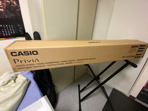 CASIO PX-S1000 & On-Stage ピアノスタンド KS7591