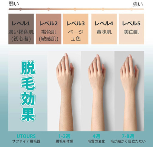 大特価☆脱毛器