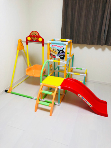 美品！　アンパンマン  ジャングルジム　折りたたみ　ブランコパークDX