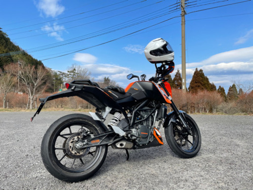 売れました！　バイク　KTM200duke