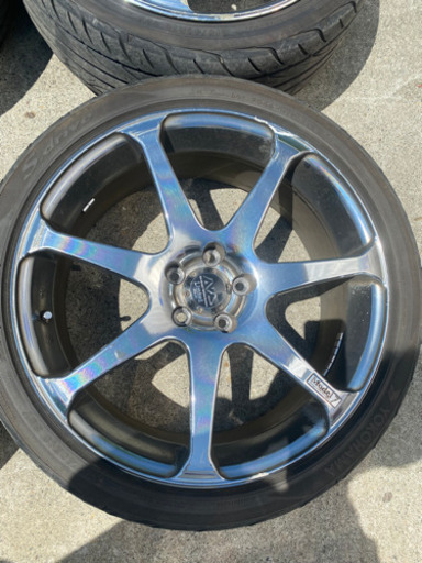 AVS モデル7 18インチ5穴PCD100 アルミホイール