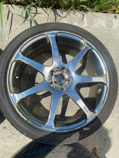 AVS モデル7 18インチ5穴PCD100 アルミホイール