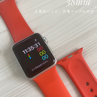 Apple Watch  series1 【本体】正規ラバーバンド付き