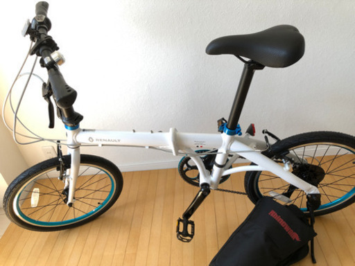 【新品・未使用】RENAULT(ルノー) 折りたたみ自転車　LIGHT10 輪行袋付