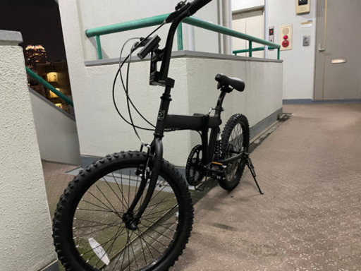 【ほぼ新品・公道未使用】折りたたみ自転車 BMX風