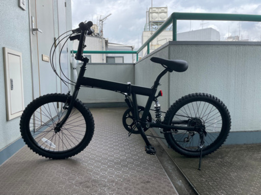 【ほぼ新品・公道未使用】折りたたみ自転車 BMX風
