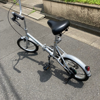 折りたたみ自転車　アッパーハンドルの画像