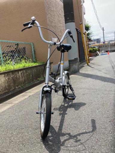折りたたみ自転車　アッパーハンドル