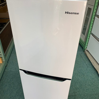 ハイセンス冷蔵庫HR-D1302 130L 2ドア 左開き Hisense
