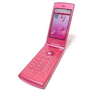 D262 au T008 東芝 ガラケー 初期化○ ピンク