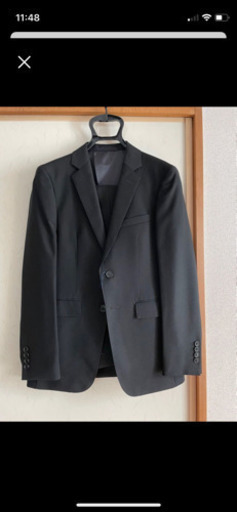 【お引き渡し先決まりました】新品　オリヒカ　ブラックスーツ