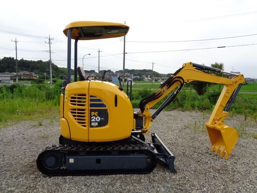 コマツ　PC20MR-3　2トンクラス　全塗装済　倍速　ミニ油圧ショベル　ユンボ　バックホー　茨城県　G7
