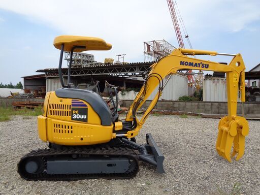 コマツ　PC27MR-1　3トンクラス　2wayパターン　バケット　ハサミ　ミニ油圧ショベル　ユンボ　バックホー　茨城県　T16